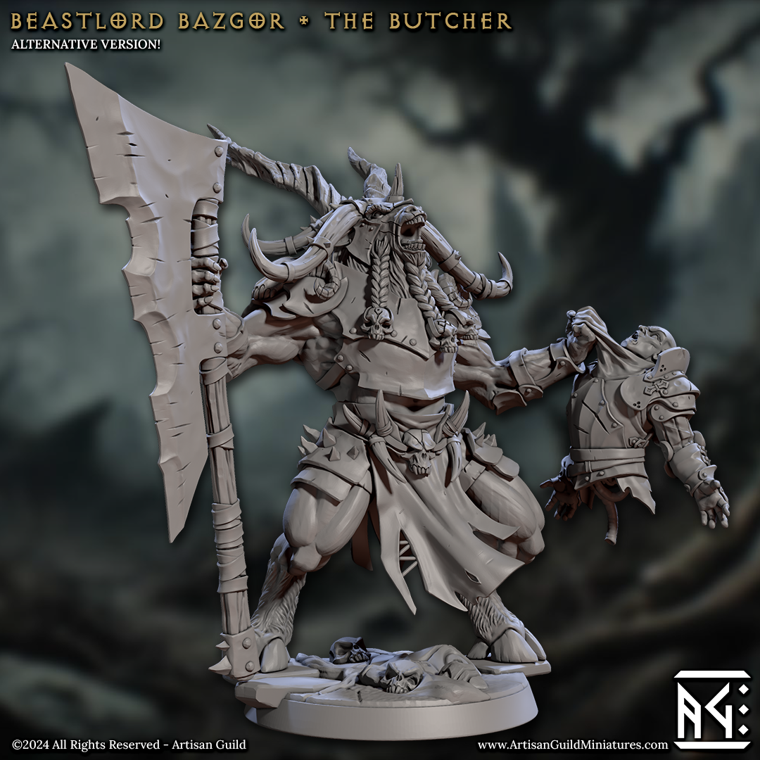Beastlord Bazgor The Butcher (Rise of the Beastmen)